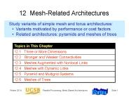 12 Mesh-Related Architectures