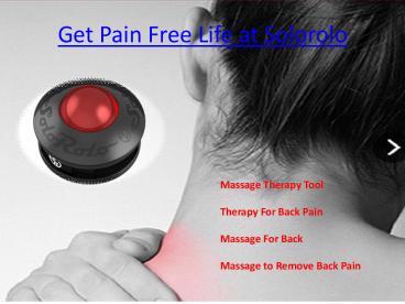 Massage To Relieve Back Pain - Solorolo