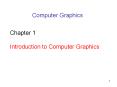 Computer Graphics PowerPoint PPT Presentation