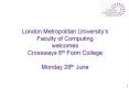 London Metropolitan University PowerPoint PPT Presentation