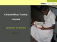 Clinical Officer Training MALAWI PowerPoint PPT Presentation
