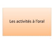 Les activit