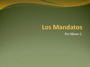 Los Mandatos