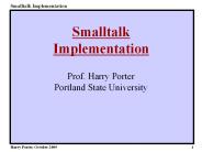 Smalltalk Implementation