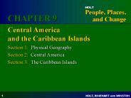 Central America and the Caribbean Islands