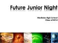 Future Junior Night PowerPoint PPT Presentation