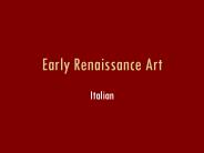 Early Renaissance Art