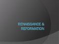 Renaissance PowerPoint PPT Presentation