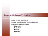 Computer-Werkzeuge f