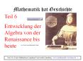 Mathematik hat Geschichte PowerPoint PPT Presentation