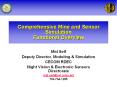 Comprehensive Mine and Sensor Simulation Functional Overview PowerPoint PPT Presentation