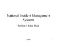 National Incident Management Systems PowerPoint PPT Presentation