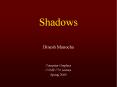 Shadows PowerPoint PPT Presentation