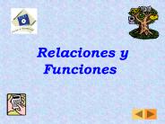 Relaciones y Funciones