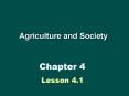 Agriculture and Society PowerPoint PPT Presentation