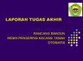 LAPORAN TUGAS AKHIR PowerPoint PPT Presentation