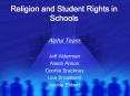 Religion and Student Rights in Schools PowerPoint PPT Presentation