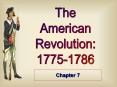 The American Revolution PowerPoint PPT Presentation