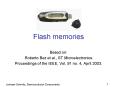 Flash memories PowerPoint PPT Presentation