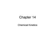Chemical Kinetics