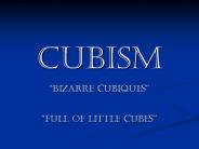 Cubism