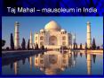 Taj Mahal  PowerPoint PPT Presentation