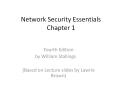 Network Security Essentials Chapter 1 PowerPoint PPT Presentation
