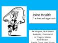 Joint Health  The Natural Approach PowerPoint PPT Presentation