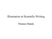 Illustration in Scientific Writing