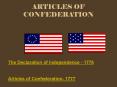 ARTICLES OF CONFEDERATION PowerPoint PPT Presentation