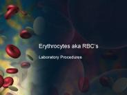 Erythrocytes aka RBC
