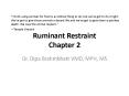 Ruminant Restraint Chapter 2 PowerPoint PPT Presentation