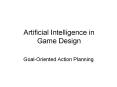 Artificial Intelligence in Game Design PowerPoint PPT Presentation