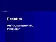 Robotics