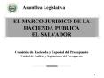 EL MARCO JURIDICO DE LA HACIENDA PUBLICA EL SALVADOR PowerPoint PPT Presentation