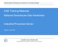 CGE Training Materials National Greenhouse Gas Inventories PowerPoint PPT Presentation