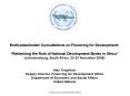 Multi-stakeholder Consultations on Financing for Development: PowerPoint PPT Presentation