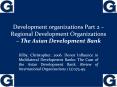 Development organizations Part 2  PowerPoint PPT Presentation