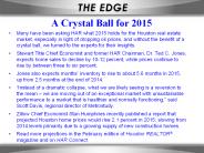 A Crystal Ball for 2015