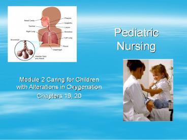 Pediatric Nursing