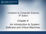 Invitation to Computer Science  5th Edition
