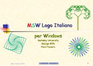 MSW Logo Italiano