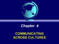 COMMUNICATING ACROSS CULTURES PowerPoint PPT Presentation