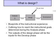 What is design?