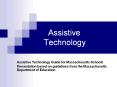 Assistive Technology PowerPoint PPT Presentation