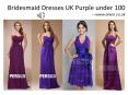 Aiven.co.uk inexpensive purple bridesmaid gowns UK under 100