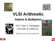 VLSI Arithmetic Adders