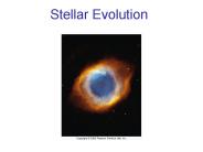 Stellar Evolution