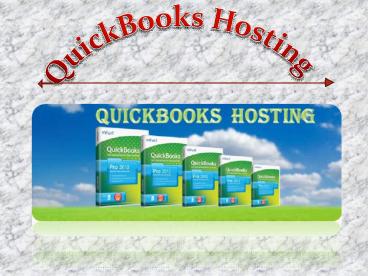 How QuickBooks Hosting Works