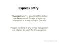 Canada Express Entry PowerPoint PPT Presentation